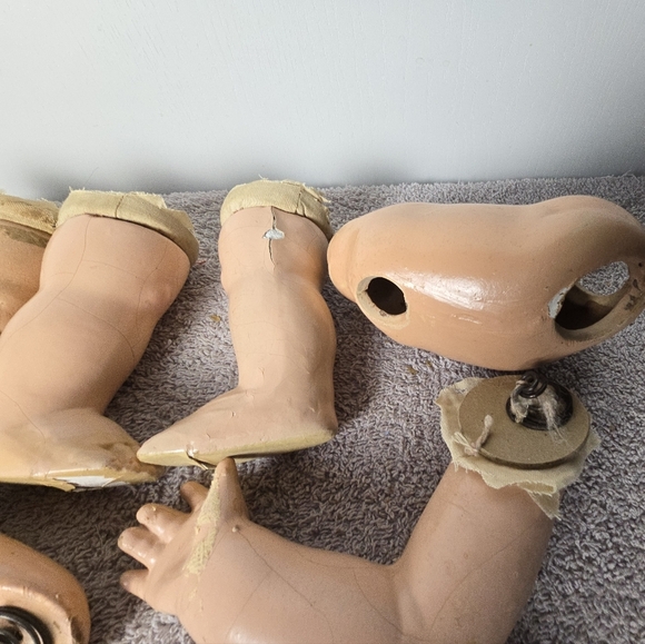 Vintage  Composition Doll Parts - Picture 8 of 12